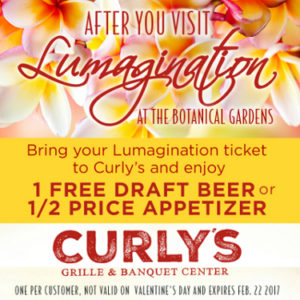 Lumagination at Curlly's ad